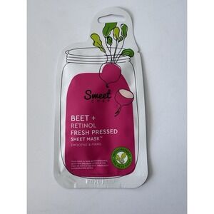 NEW Sweet Chef Beet + Retinol Fresh Pressed Sheet Mask Smooths & Firms | 1 Mask